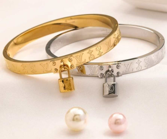 LV Lock Bangle
