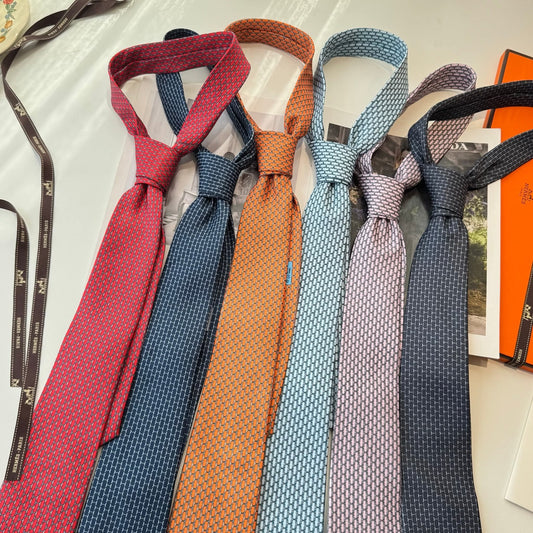 An Icon of Refinement: Hermès Silk Ties