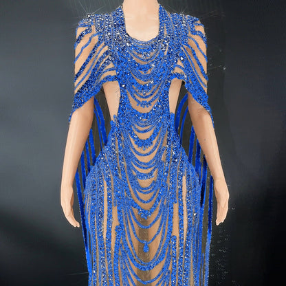 Celebrate Crystal Sequin Gown