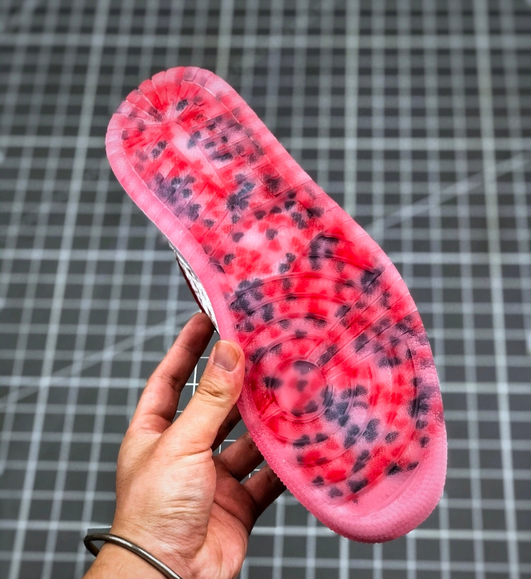 Pink Velvet Jordan 1