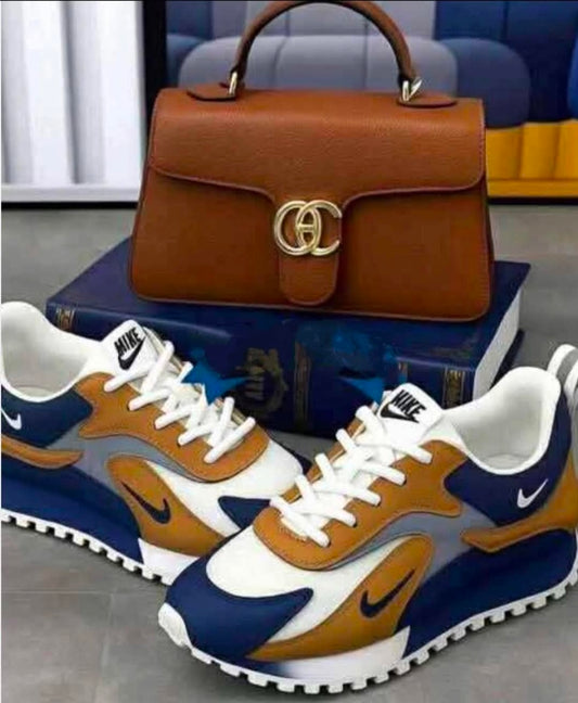 The Caramel & Navy Collection